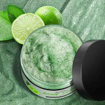 Lemon Body Scrub Natural Organic Dead Sea Salt Anti Aging & Exfoliation Moisturizes and Nourishes Hand Feet & Skin