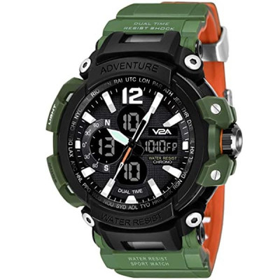 V2A Analog Digital Sports Watch