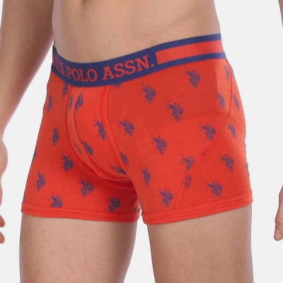 Multi Colored Cotton Trunks Brief (Set Of 2)